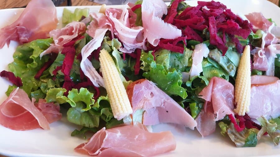 Салата с три меса — Студени предястия на Тераса